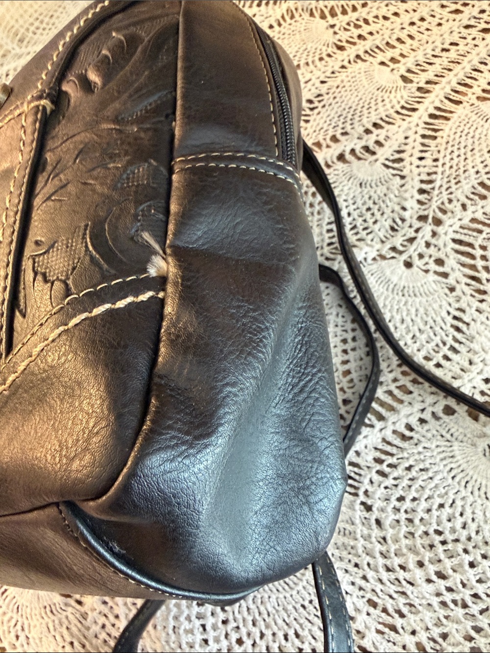 b.o.c. Born Black Faux Leather Mini Backpack - Picture 4 of 10